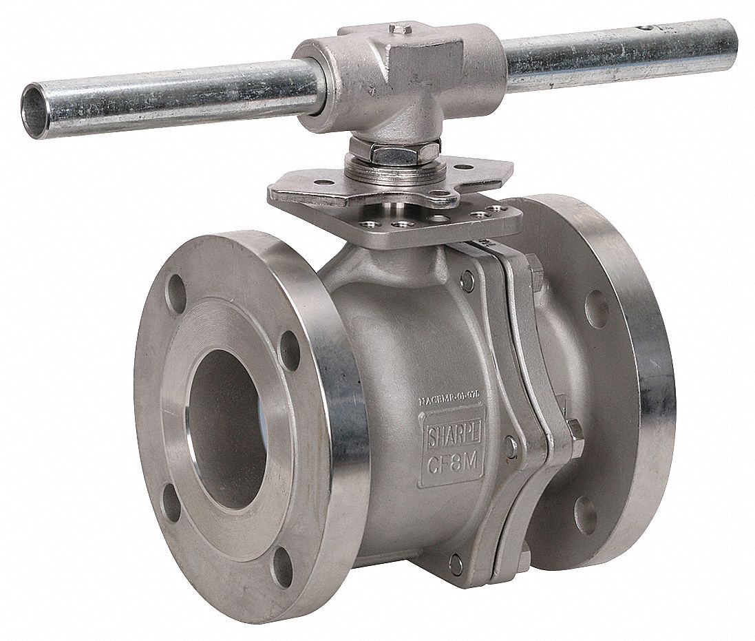 Grainger Approved Ball Valve 316 Stainless Steel Inline 2 Piece Pipe Size 3 In 1ppt8 1045