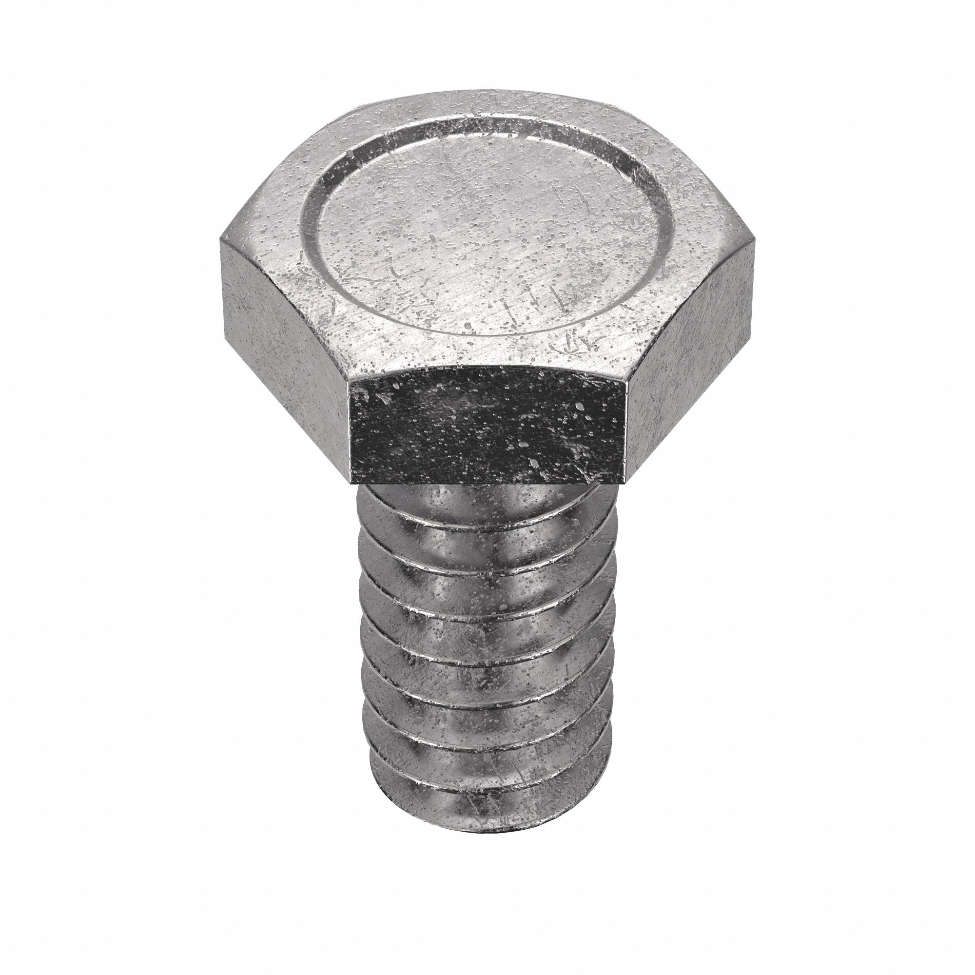 Machine Screw: #4-40 Thread Size, 1/4 in Lg, 18-8, Stainless Steel, Plain, Hex, External Hex, 100 PK