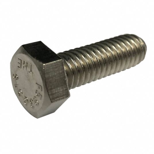 GRAINGER APPROVED Machine Screw: #6-32 Thread Size, 5/8 in Lg, 18-8 ...