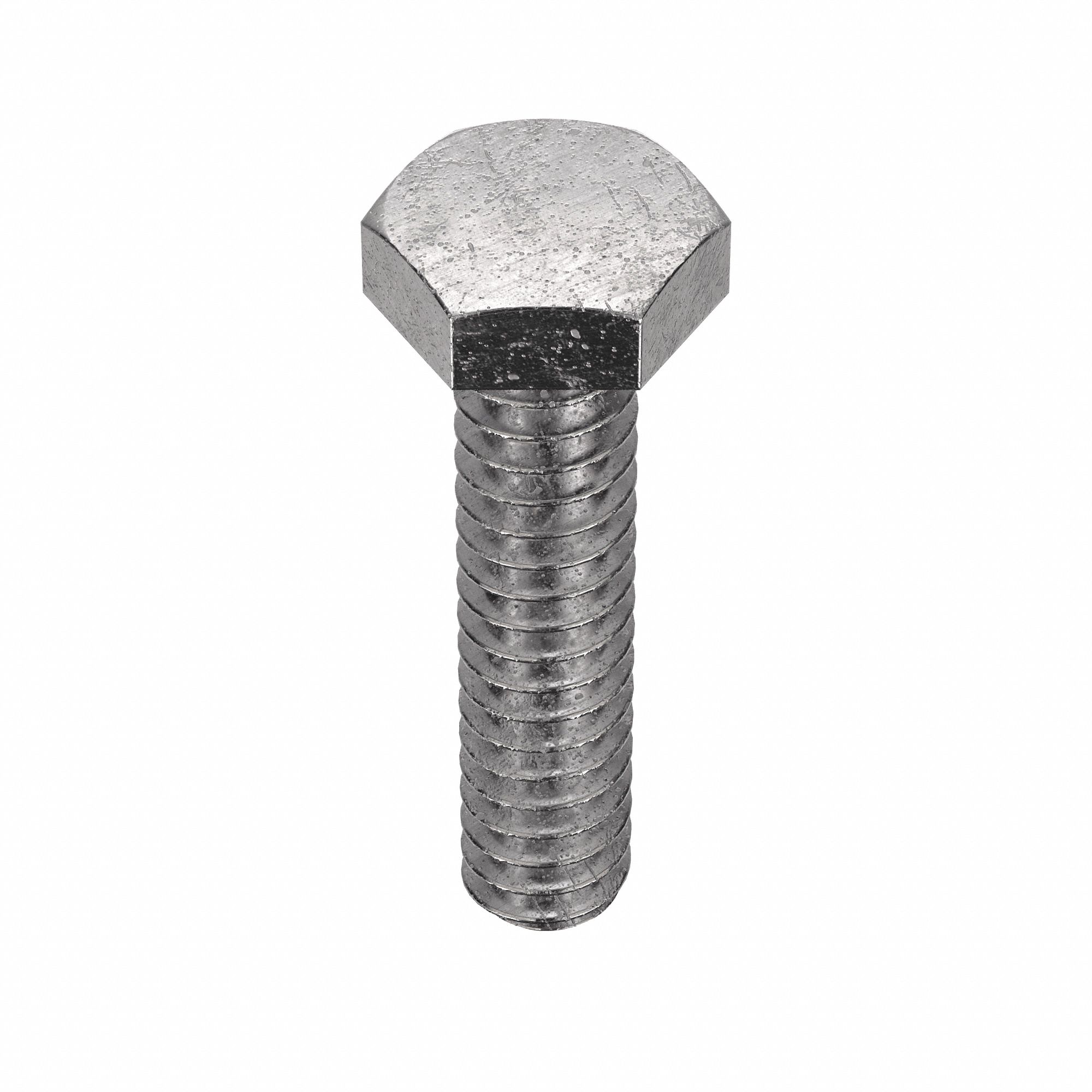 MACHINE SCREW, #4-40 THREAD, ½ IN L, 18-8 SS, PLAIN FINISH, HEX, EXTERNAL HEX, 100 PK