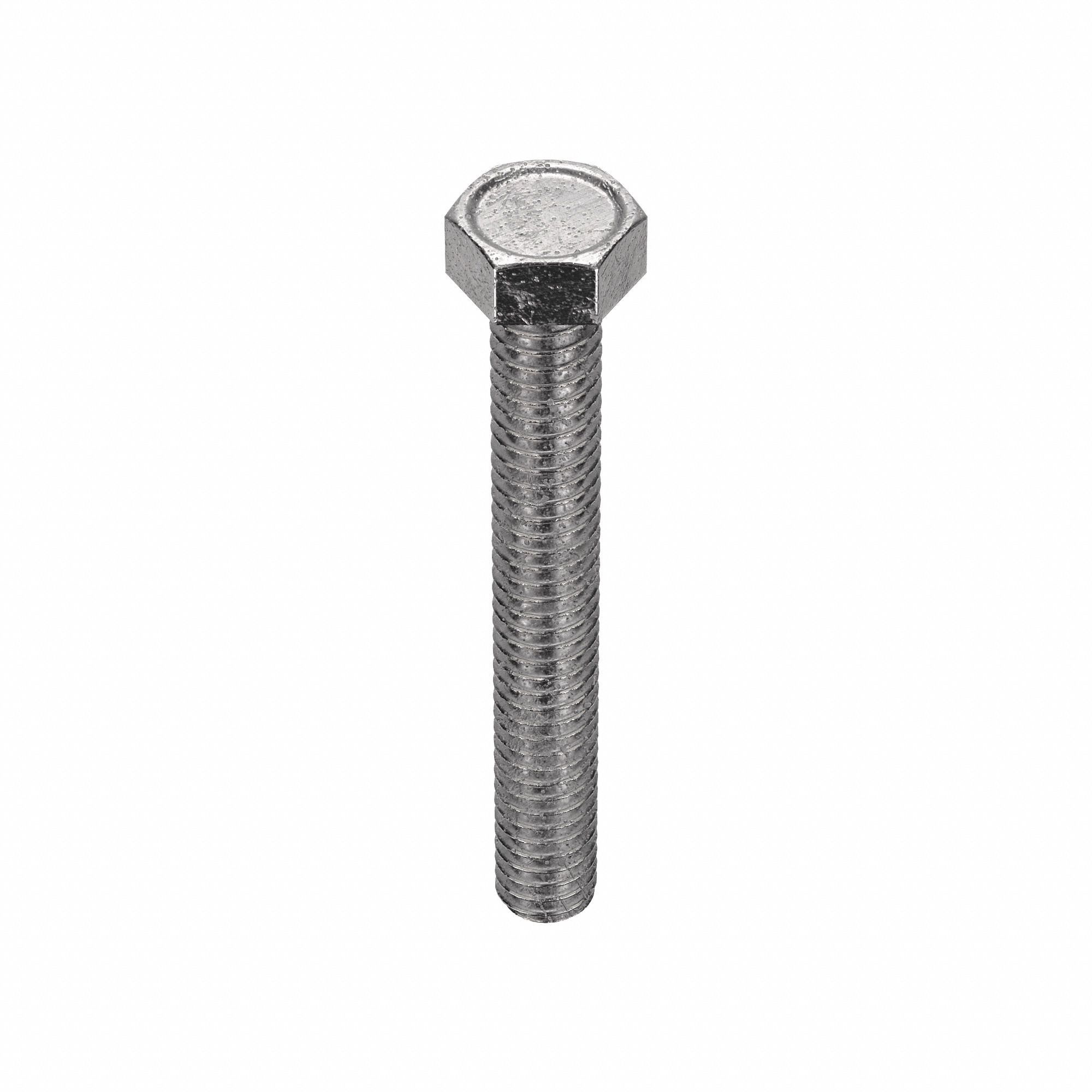 MACHINE SCREW, #8-32 THREAD SIZE, 1¼ IN L, 18-8 SS, PLAIN FINISH, HEX, INCH, 100 PK