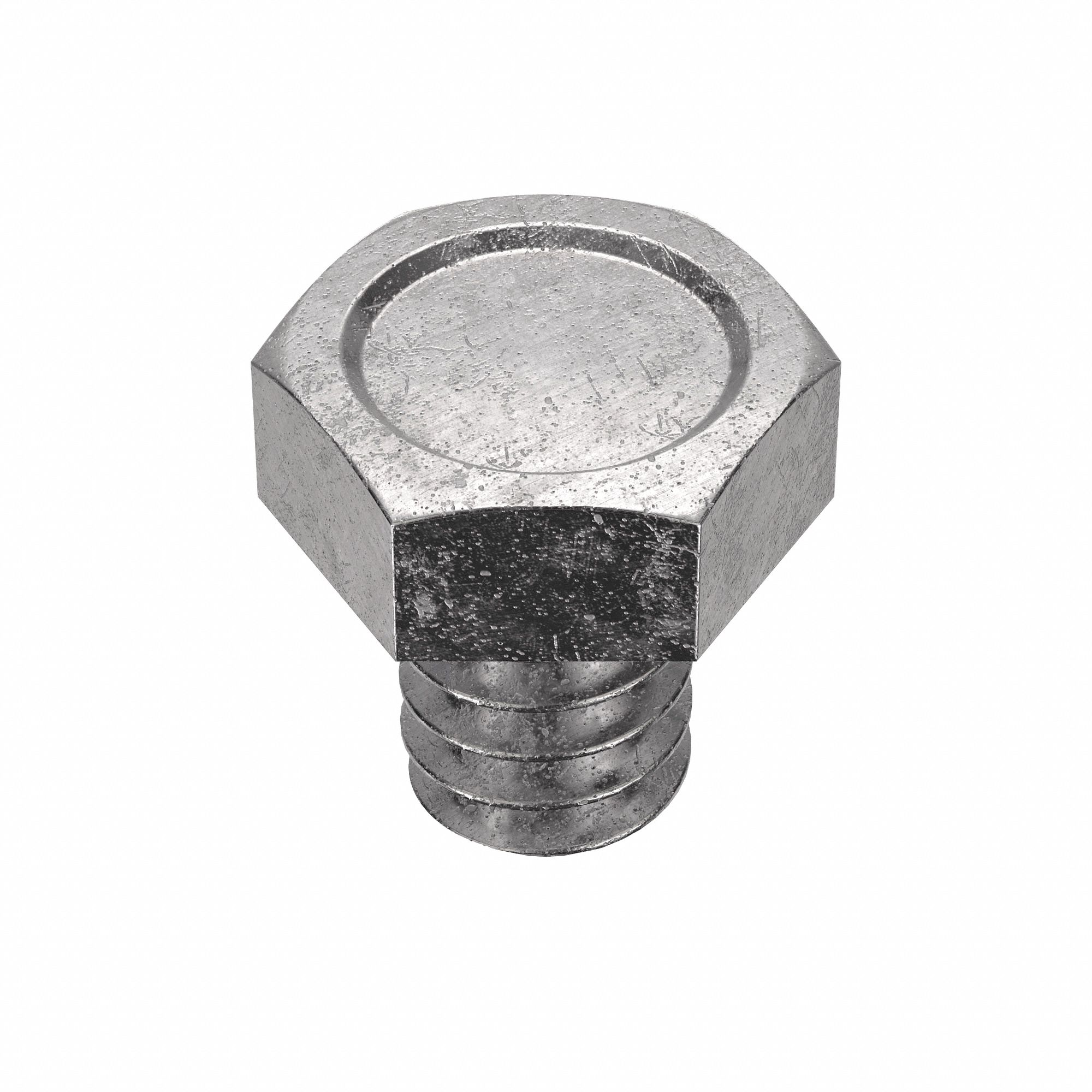 MACHINE SCREW, #10-24 THREAD, ¼ IN L, 18-8 SS, PLAIN FINISH, HEX, EXTERNAL HEX, 100 PK