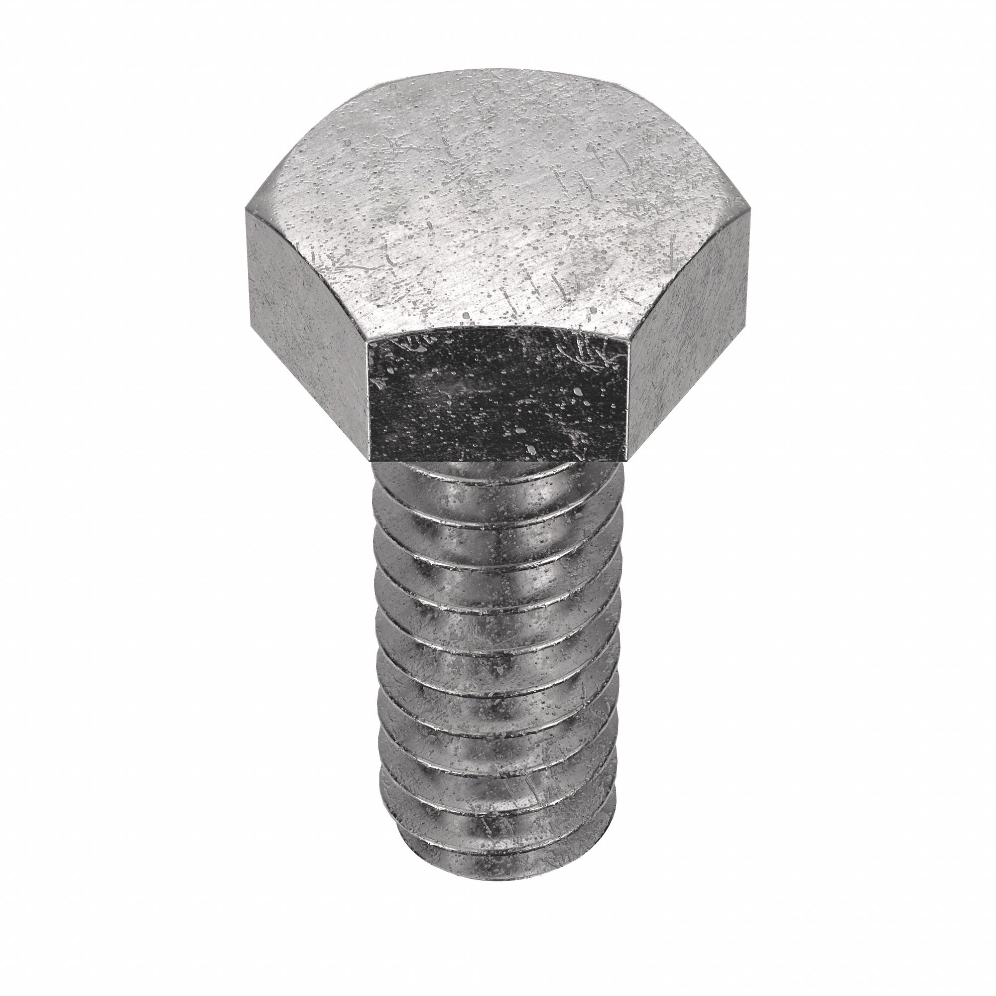 MACHINE SCREW, #10-24 THREAD, ½ IN L, 18-8 SS, PLAIN FINISH, HEX, EXTERNAL HEX, 100 PK