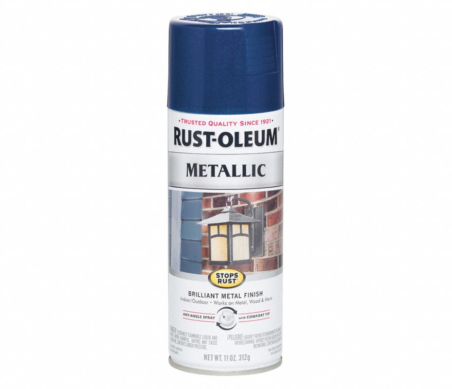 RUST-OLEUM Stops Rust® Pintura Metálica en Aerosol in Metálico Azul
