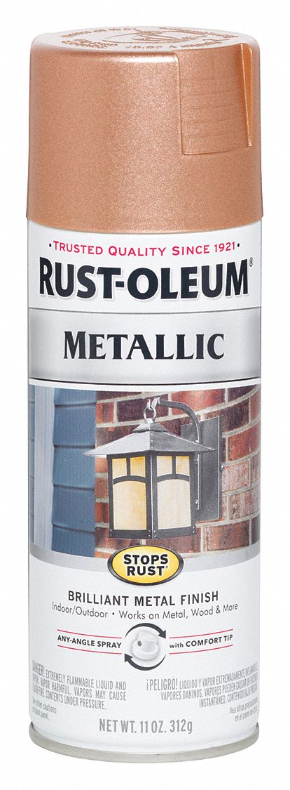 Rust-Oleum Metallic Spray Paint, Wood Spray Paint