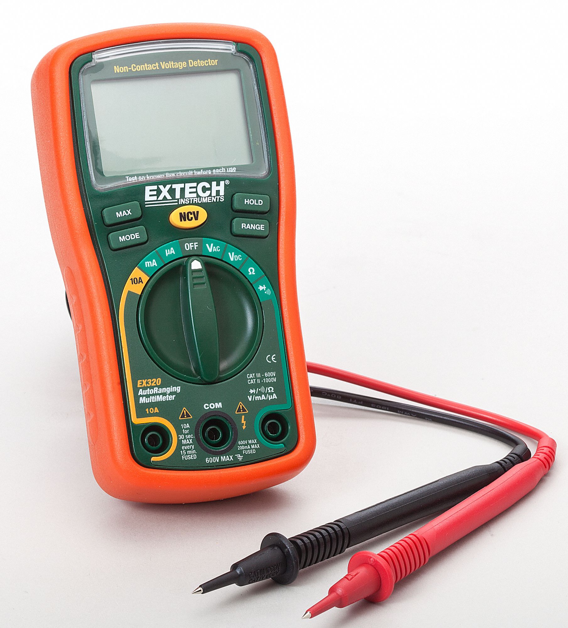 EXTECH EXTECH (R) EX320 Series, Compact, Digital Multimeter, 2000