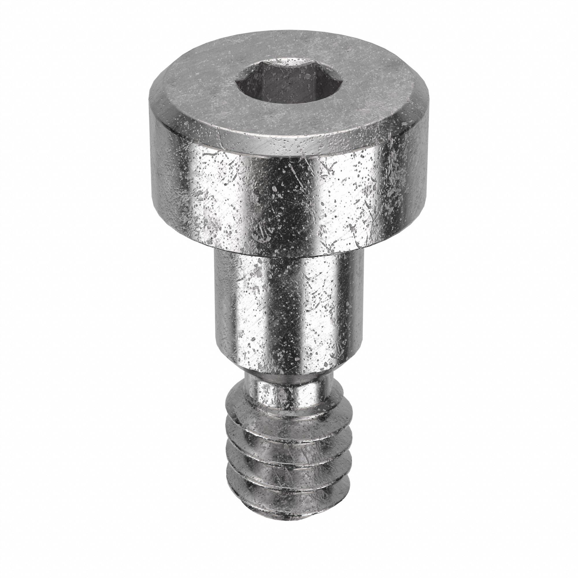 Shoulder Screw: Locking Precision, 6-32 Thr Size, 3/16 in Thr Lg, 3/16 in Shoulder Lg, Std, 5 PK