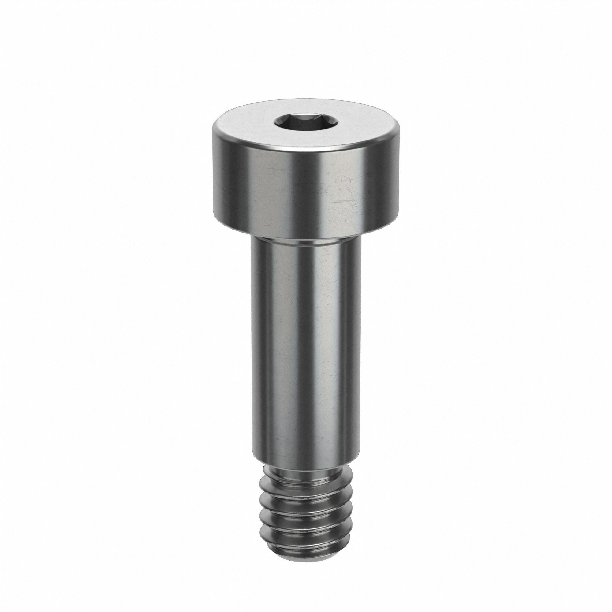 Shoulder Screw: Locking Precision, 8-32 Thr Size, 3/16 in Thr Lg, 7/16 in Shoulder Lg, Std, 5 PK
