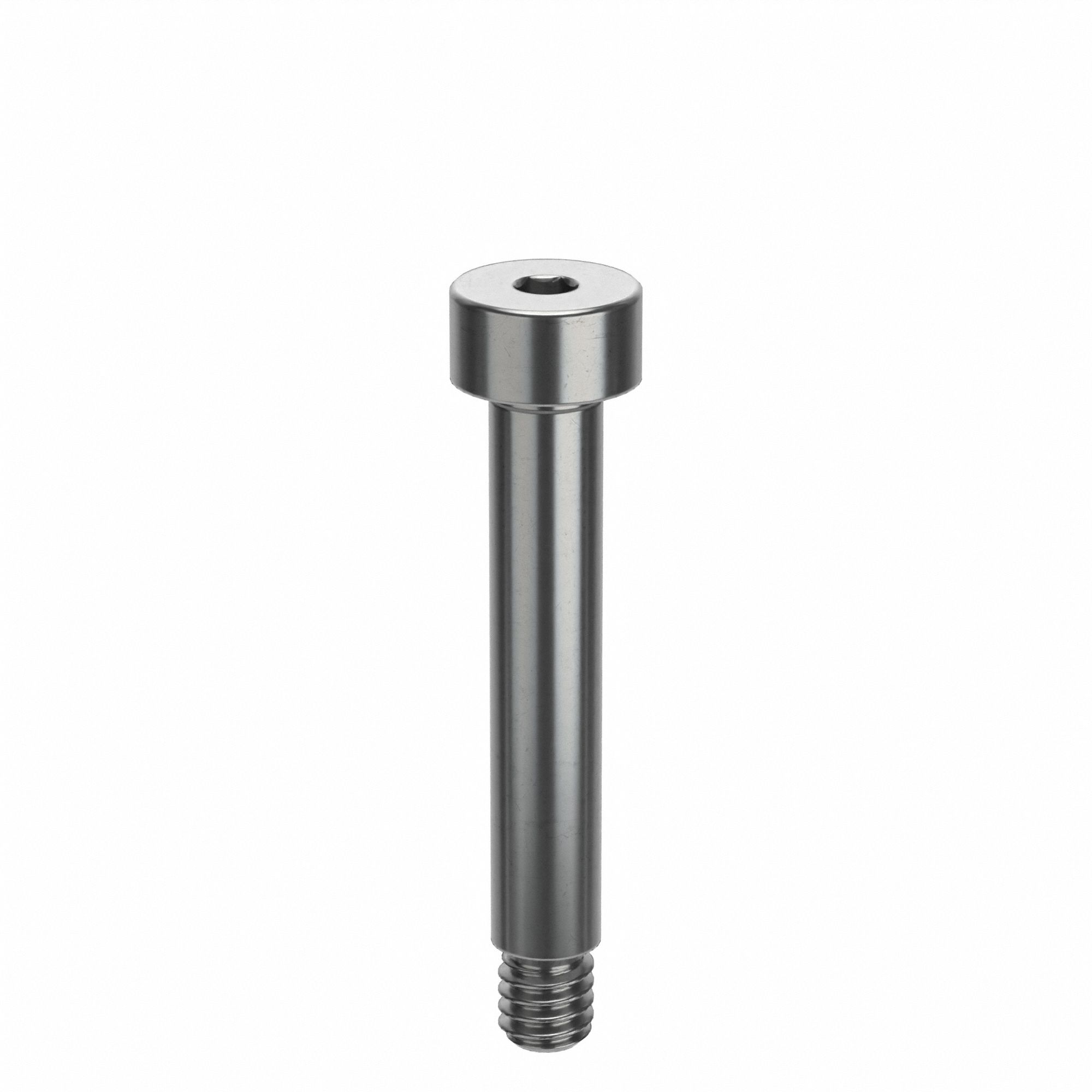 Shoulder Screw: Locking Precision, 10-32 Thr Size, 1/4 in Thr Lg, 1 1/4 in Shoulder Lg, Std, 5 PK