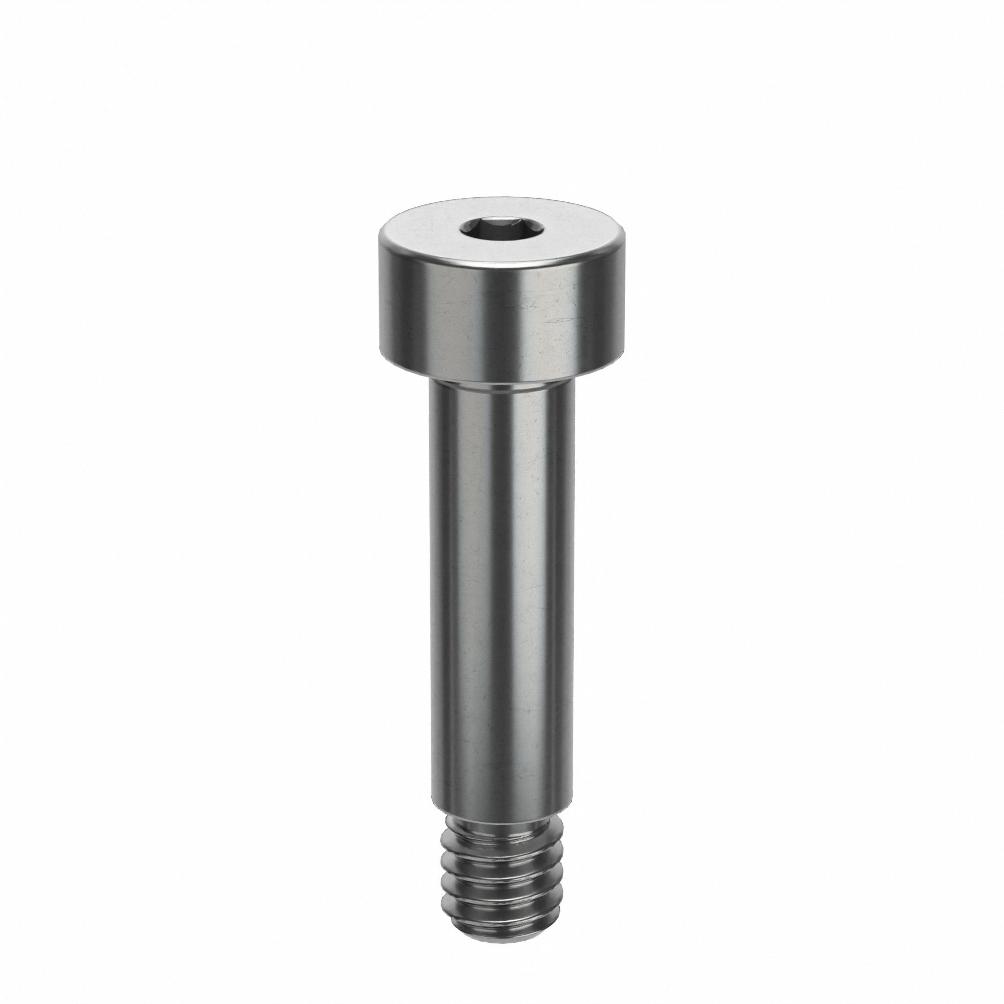 Shoulder Screw: Locking Precision, 8-32 Thr Size, 3/16 in Thr Lg, 1 1/4 in Shoulder Lg, Std, 5 PK