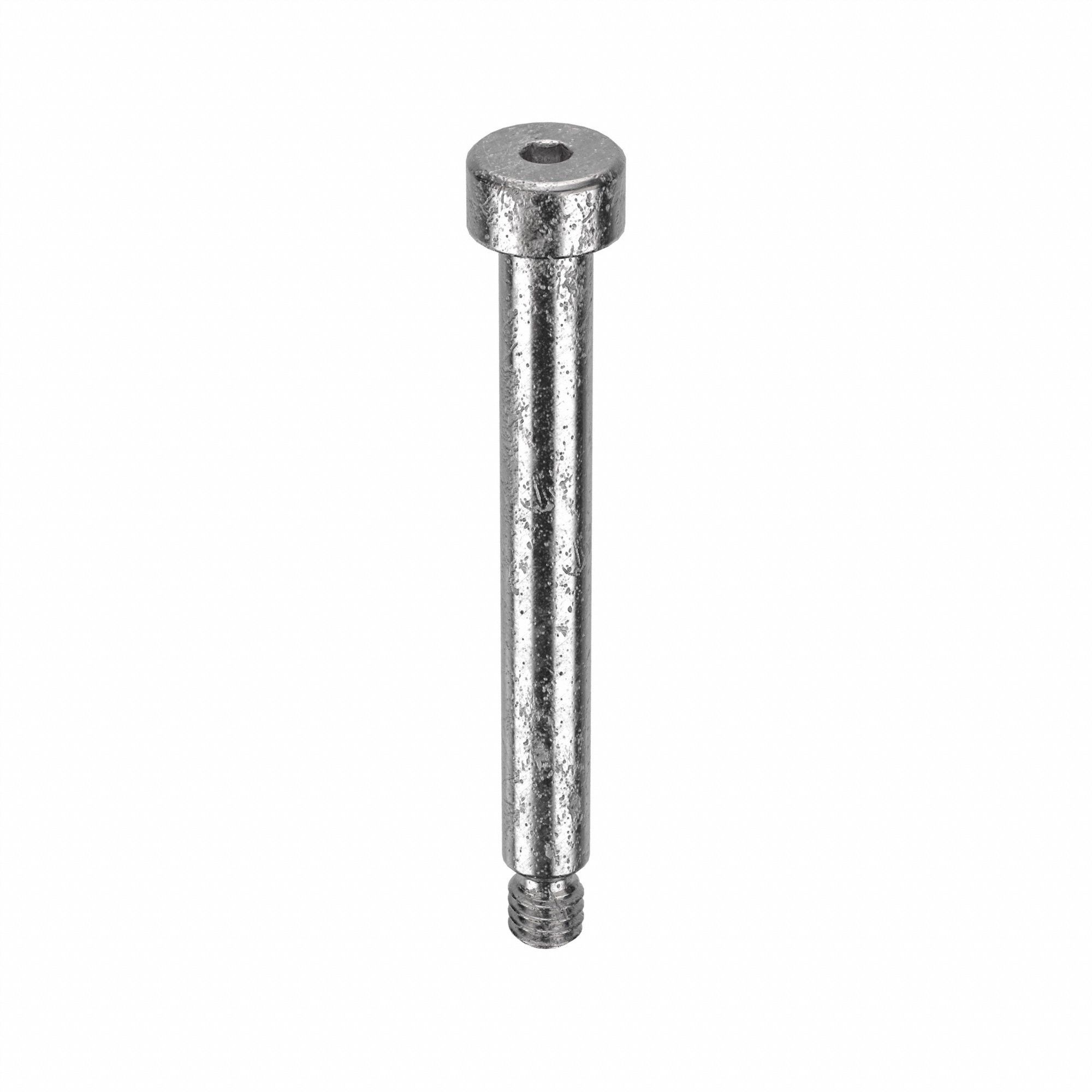 Shoulder Screw: Locking Precision, 8-32 Thr Size, 3/16 in Thr Lg, 1 1/2 in Shoulder Lg, Std, 5 PK