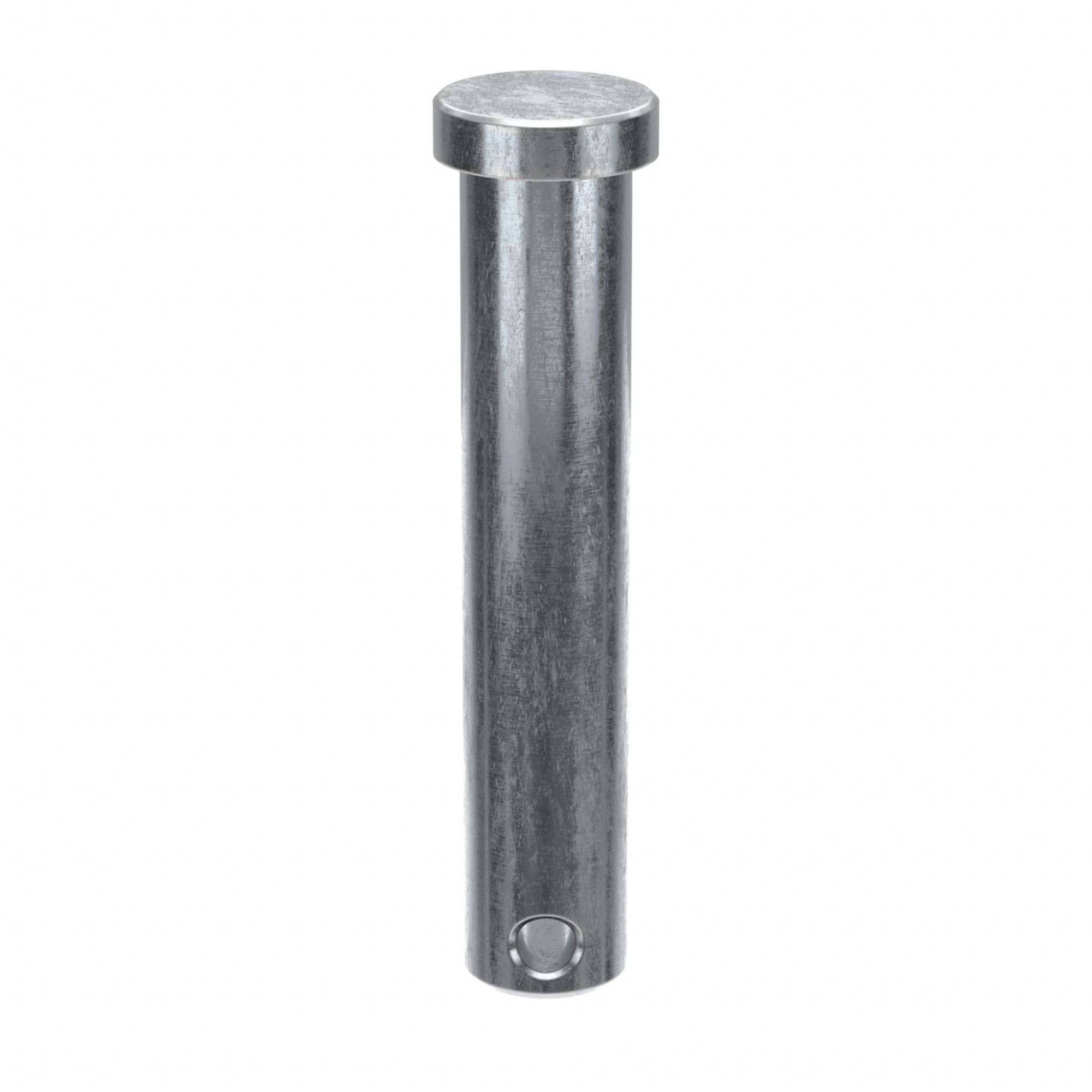 Clevis Pin, 2 1/4 in L 7/16in dia, PK10: Inch, 7/16 in Pin Dia, 2 1/4 in Shank Lg, Steel, 10 PK