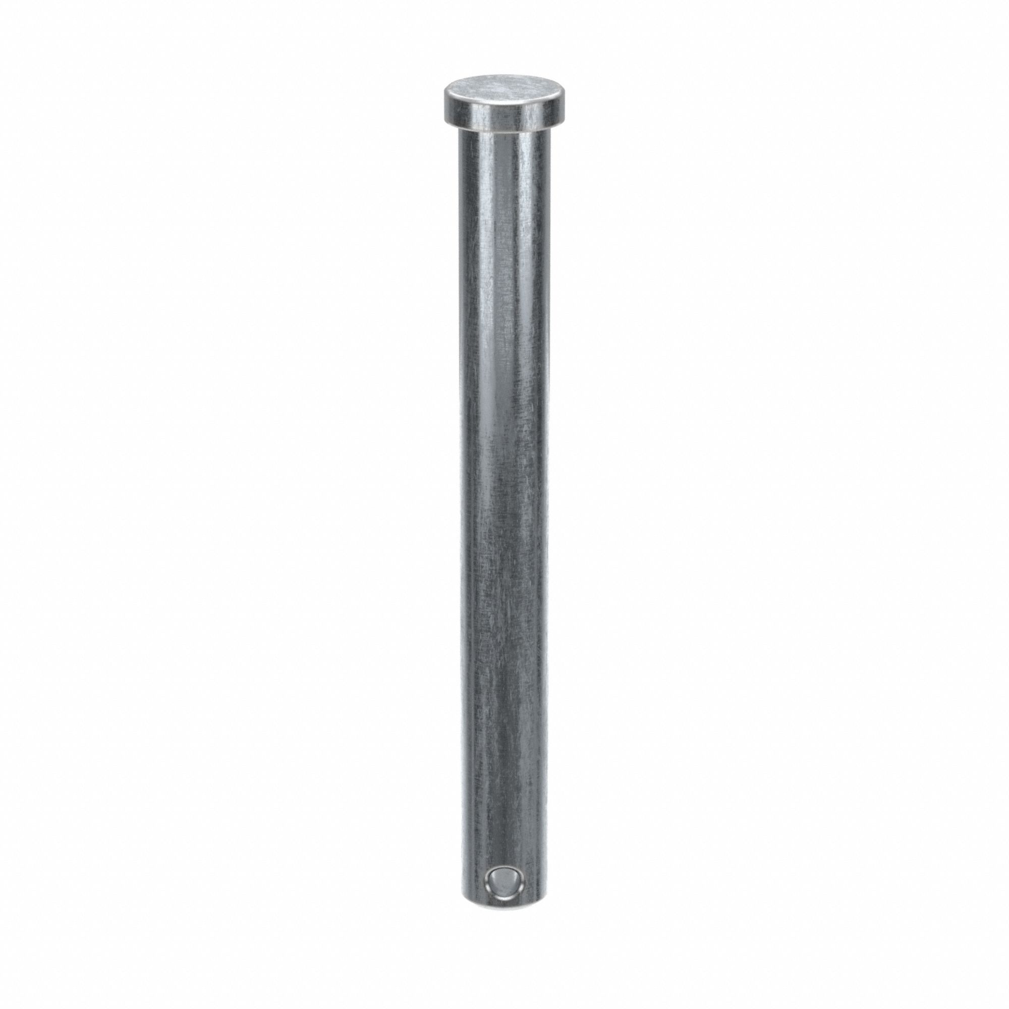 Clevis Pin, 4 in L, Steel 7/16 in dia, PK10: Inch, 7/16 in Pin Dia, 4 in Shank Lg, Steel, Headed, 10 PK
