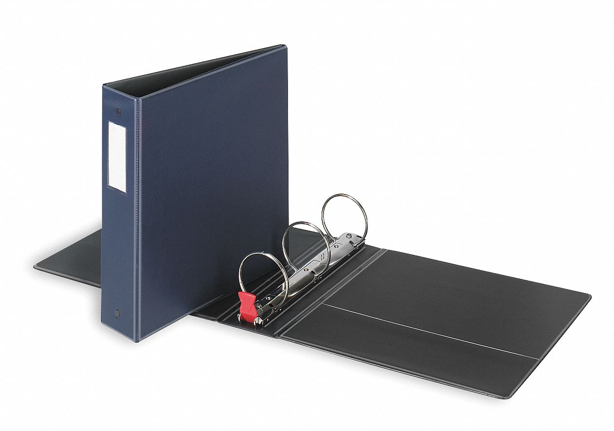 Round Ring Binder,425 Sheet Capacity - Grainger