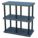 PLASTIC BULK SHELVING,HEAVY DUTY,W4