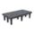 DUNNAGE RACK,900 LBS.,HDPE,48 W X 24 D