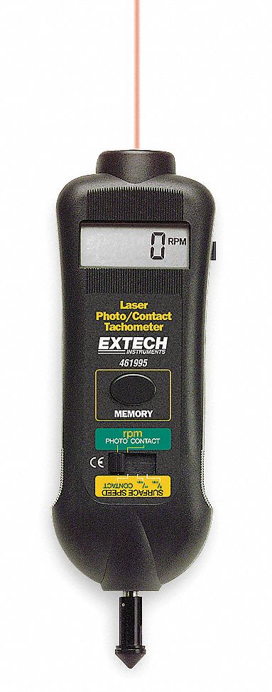 1PX61 - Laser Tachometer 0.5 to 20 000 rpm
