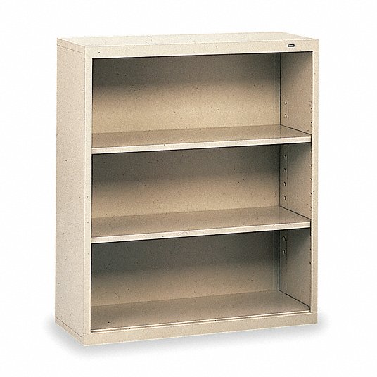 Tennsco Stationary Bookcase Assembled, 40 X 36 Bookcase