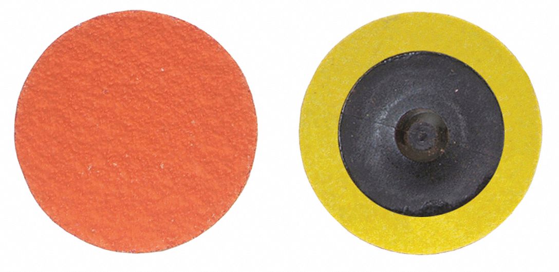 QUICK-CHANGE SANDING DISC, TR, 1½ IN, CERAMIC, 36 GRIT, 3-PLY WEIGHT POLYESTER, BLAZE R980P