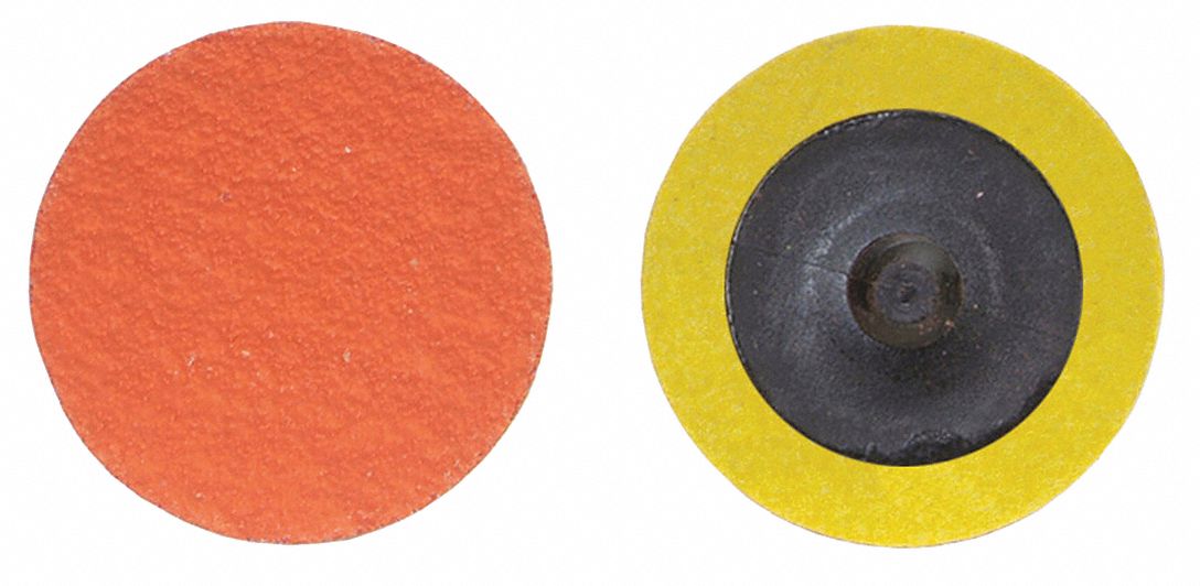 QUICK-CHANGE SANDING DISC, TR, 1½ IN, CERAMIC, 50 GRIT, 3-PLY WEIGHT POLYESTER, BLAZE R980P