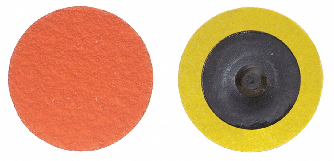 QUICK-CHANGE SANDING DISC, TR, 1½ IN, CERAMIC, 80 GRIT, 3-PLY WEIGHT POLYESTER, BLAZE R980P