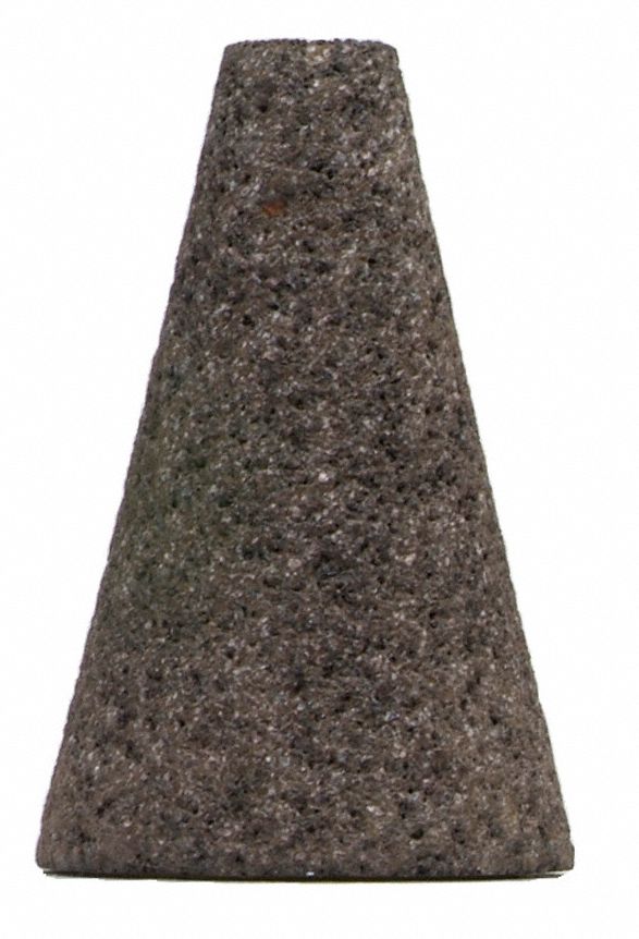 NORTON Square Tip Grinding Cone 2 in Grinding Cone Dia, 3 in Grinding