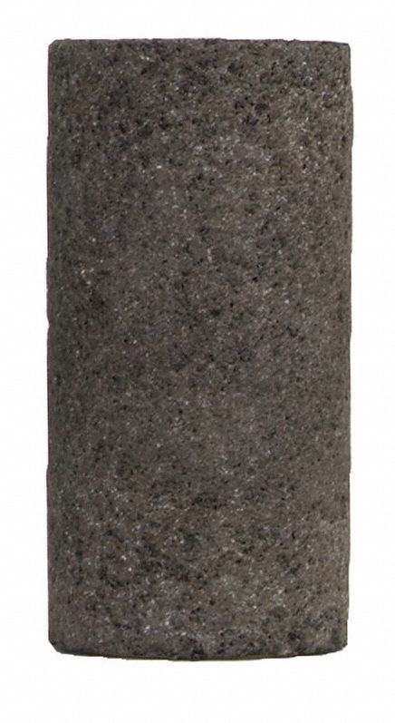 Square Tip Grinding Plug: Type 18, 2" x 3" x 5/8"-11, Aluminum Oxide, 24 Grit, Gemini 57A, 1