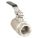 MANUAL TWO-WAY BALL VALVE: ¾ IN, BRASS, STRAIGHT, FIP X FIP, FULL PORT BALL PORT