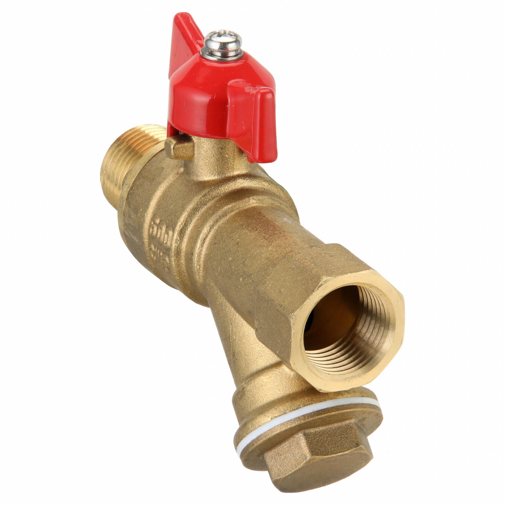 1/2 in Nominal Valve Size, Brass, Ball Valve w/ Combination