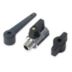 Brass Inline Mini Ball Valves, 1-Piece Valve Structure