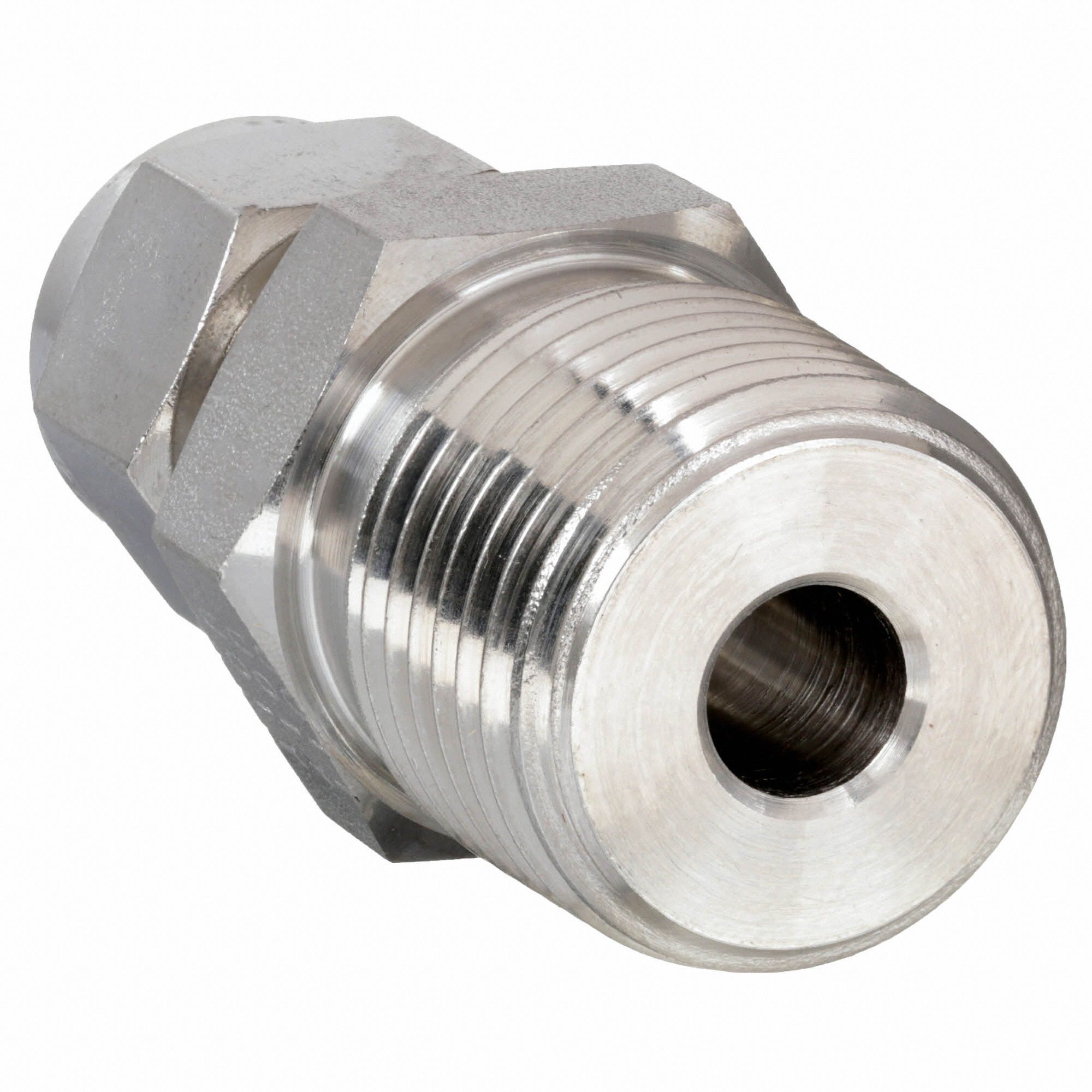 SS-400-1-8 1/4" X 1/2" Male Connector Parker Alok 4MSC8N-316 Stainless Steel 
