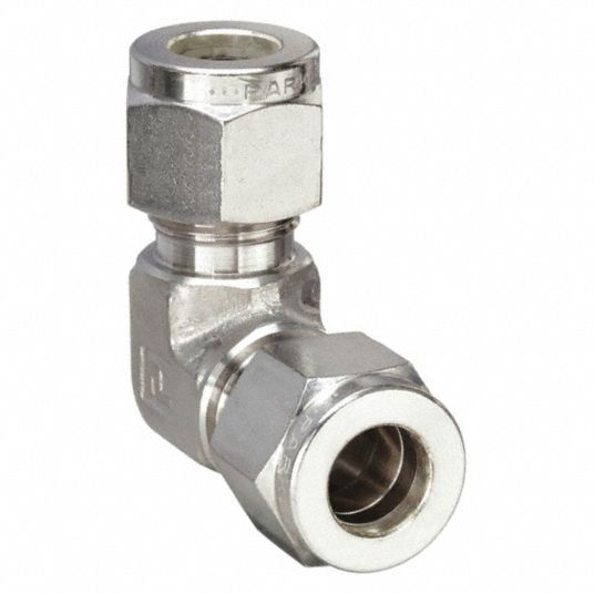 316 Stainless Steel Instrumentation Fitting Union Elbow