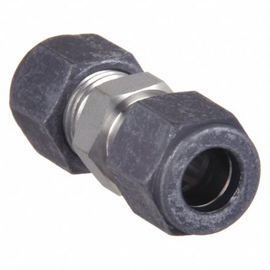 Parker Hannifin Compression Fitting Ferrule Nut, 316 Stainless Steel, 1/4  OD