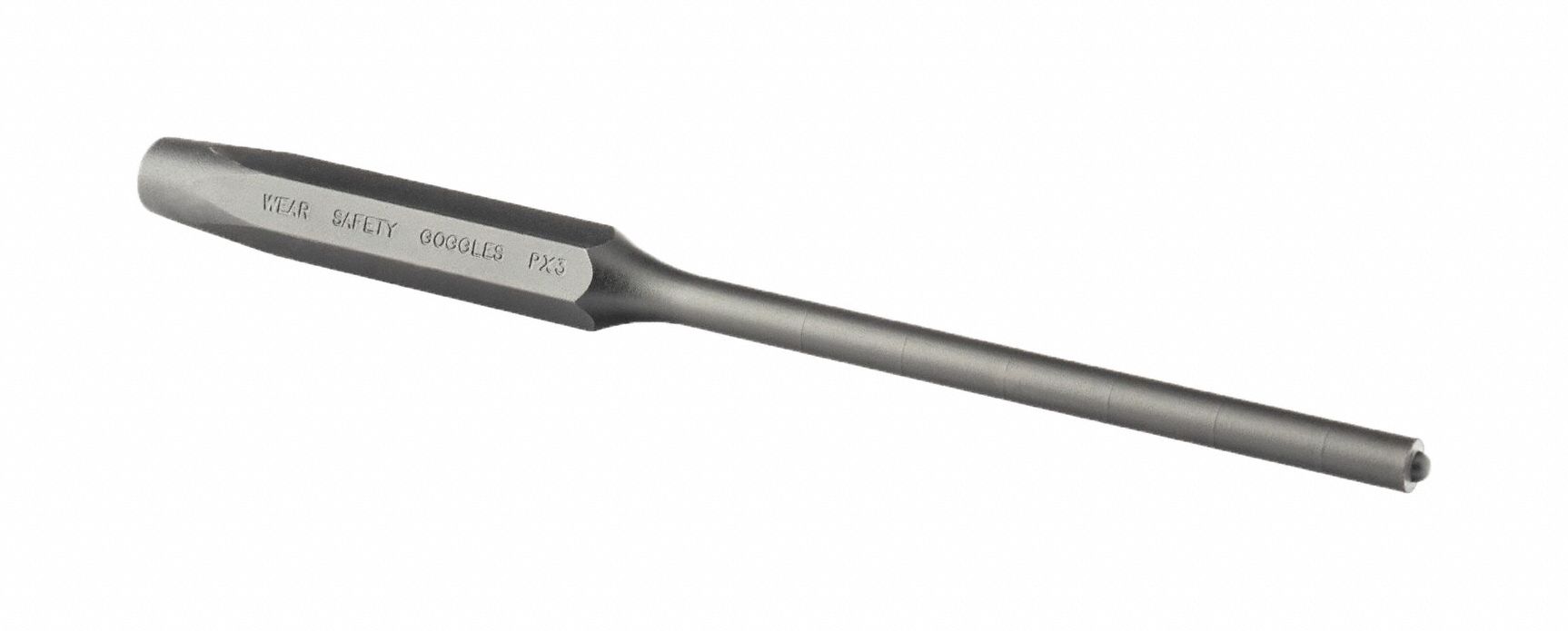 PROTO Roll Pin Punch 1/4 in Tip Size, 7/16 in Shank Wd, 6 1/2 in