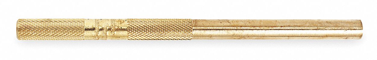 thumbnail image 2 of ABN Large Brass Punch Set 2pc Brass Drift Punch Set Automotive Chisel Punches 2 of 13