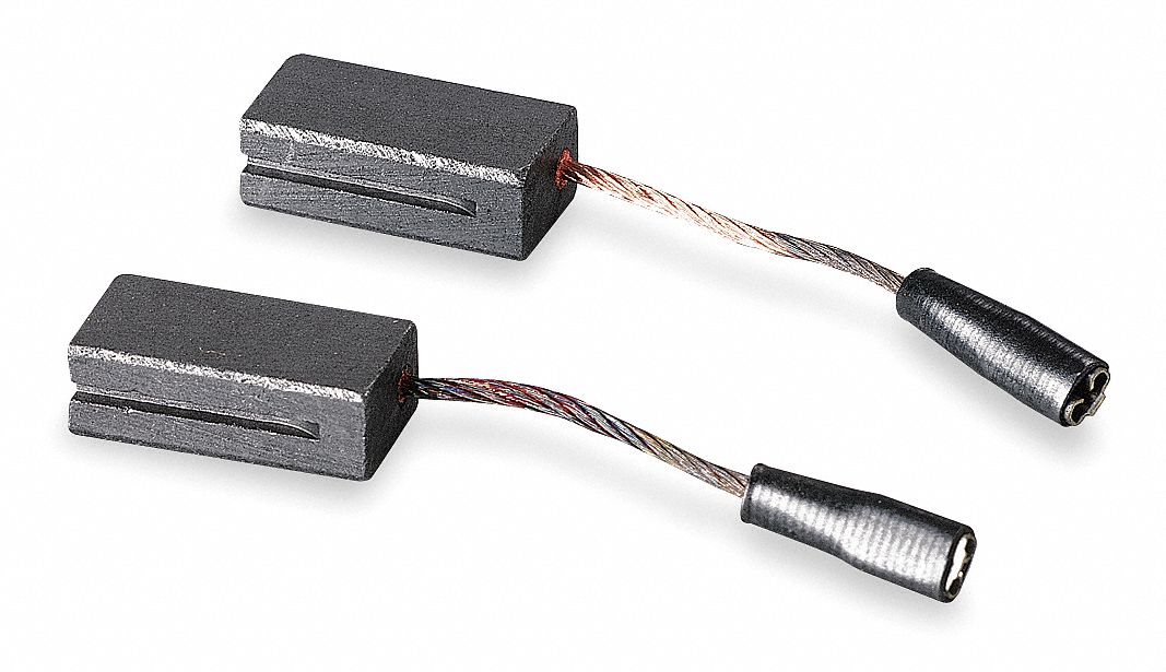 REPLACEMENT MOTOR BRUSH SET, 1R393, MFR. NO. 4433, 2 PK