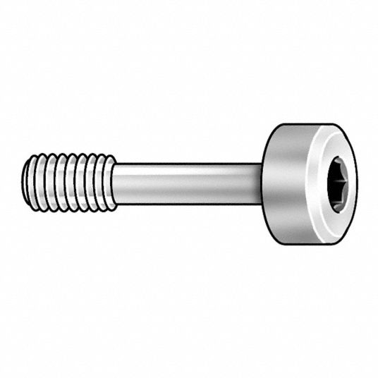 GRAINGER APPROVED 9/16 in 188 Stainless Steel Captive Panel Screw with