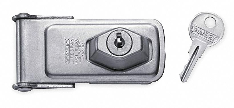 Locking Hasp Steel 3-1/2 L