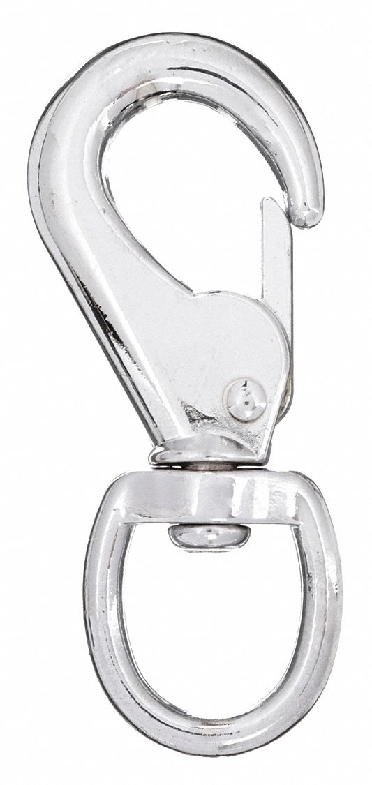 Item # 5900 B 3/8, Snap Hook - Swivel Eye - Solid Brass - 5900B On Zoron  Manufacturing, Inc.