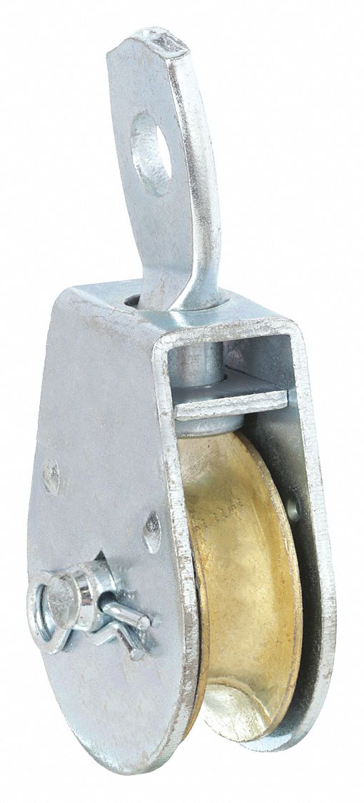 SWIVEL EYE PULLEY ZINC