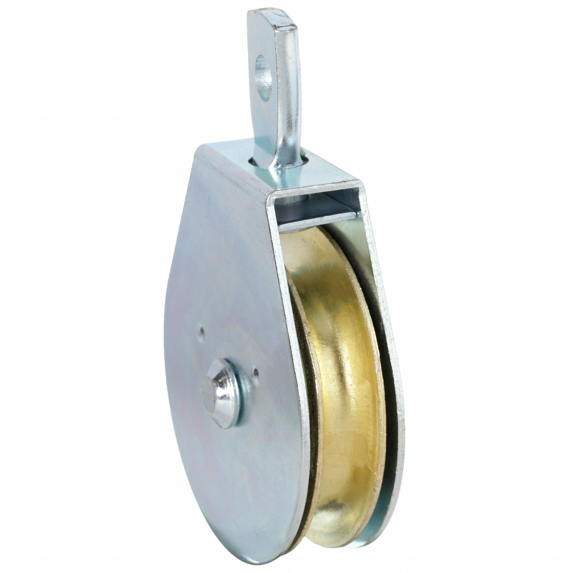 GRAINGER APPROVED Pulley, Swivel Eye, 1/2 in Eye Hook Inside Dia