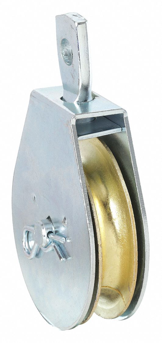 SWIVEL EYE PULLEY ZINC