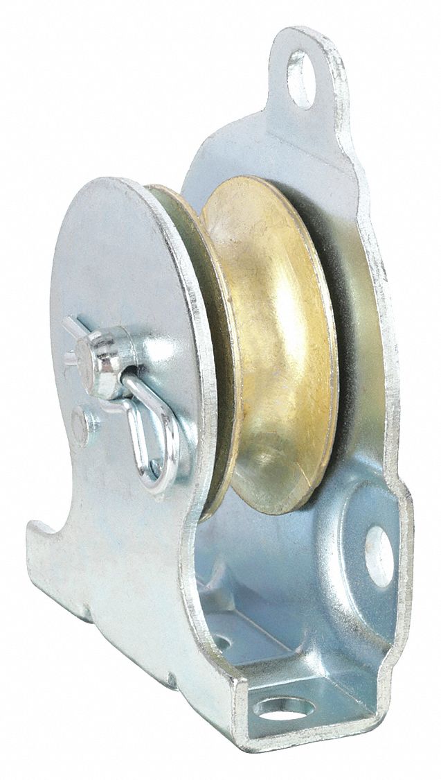 WALL/CEILING MOUNT PULLEY ZINC