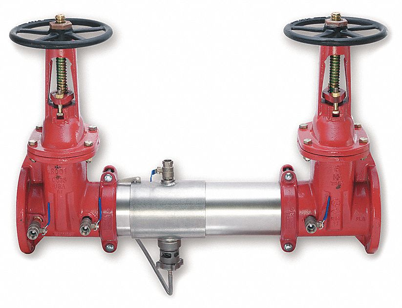 watts backflow flanged preventer reduced zone pressure connection stainless steel series grainger close rp