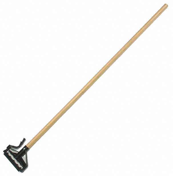 WET MOP HANDLE,57 IN L,NATURAL