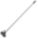 WET MOP HANDLE,57 IN L,GRAY