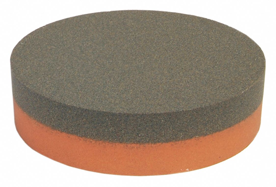 Combination Grit Benchstone: 4 in L x 1 in W x 1 in H, Aluminum Oxide, Coarse/Fine