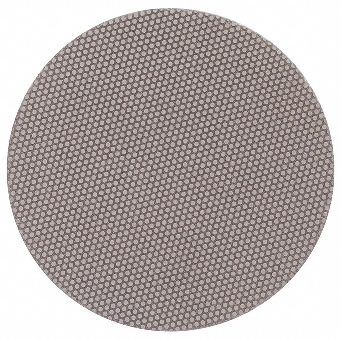 PSA Sanding Disc: 2 in Dia, Non-Vacuum, Diamond, 60 Grit, SA Wt Cloth, FDD2, 60, Cloth, 1