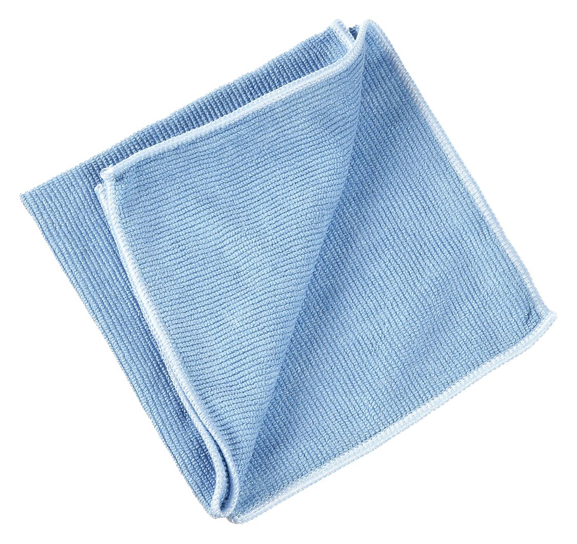 MICROFIBER CLOTH,16" X 16",BLUE,PK24