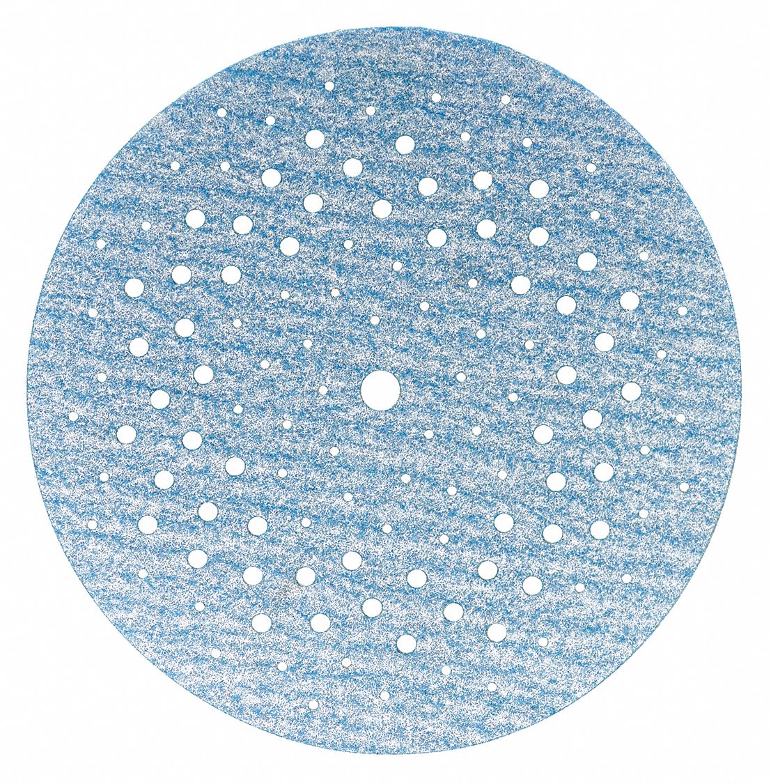 NORTON, 5 in Dia, MultiHole, HookandLoop Sanding Disc 1RDP6